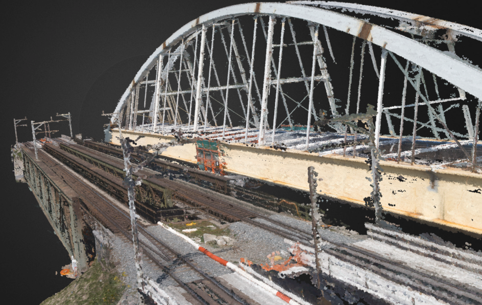 無人機橋3D模型