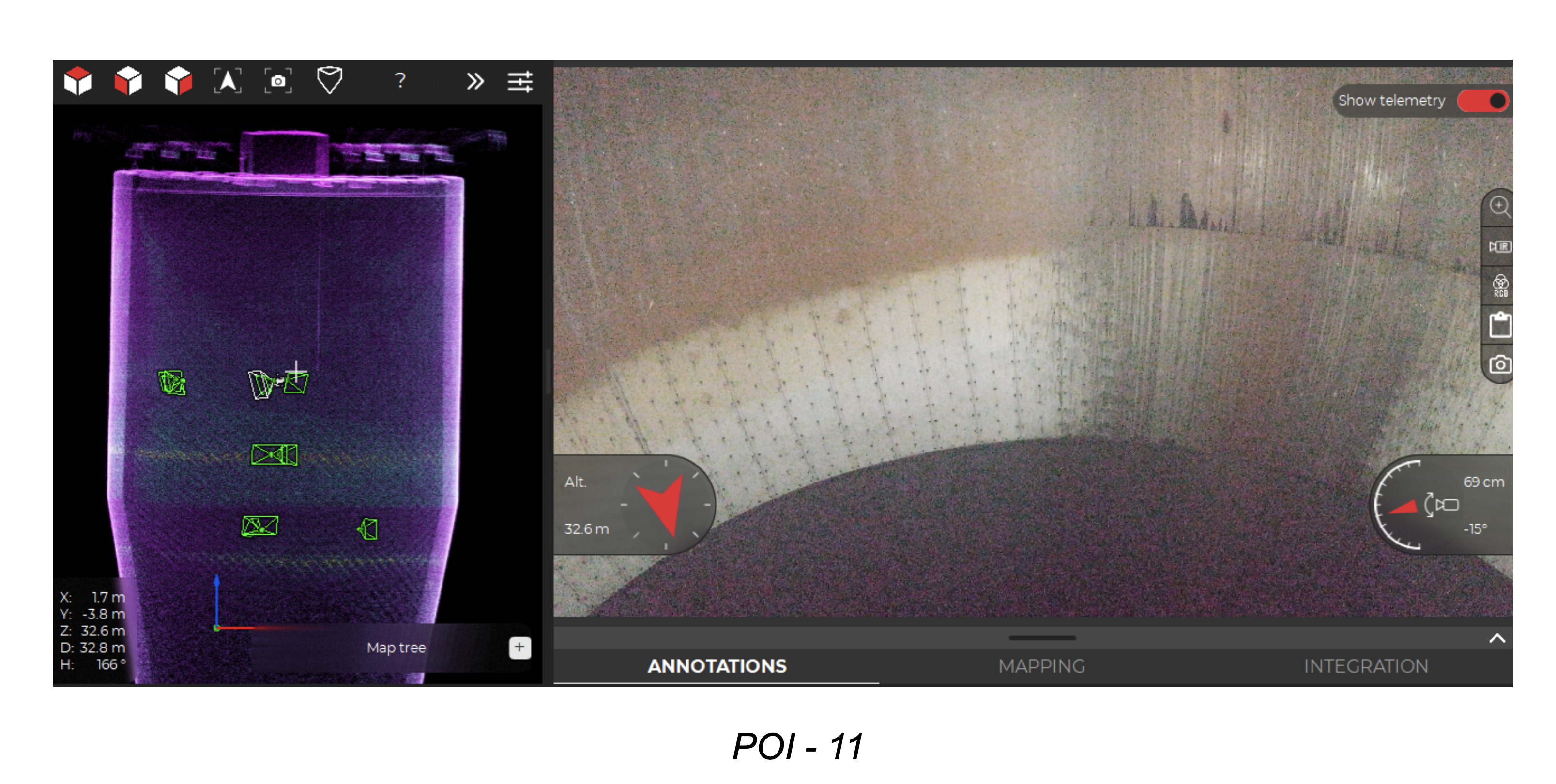 CS Mining Storage Bin LiDAR Scan