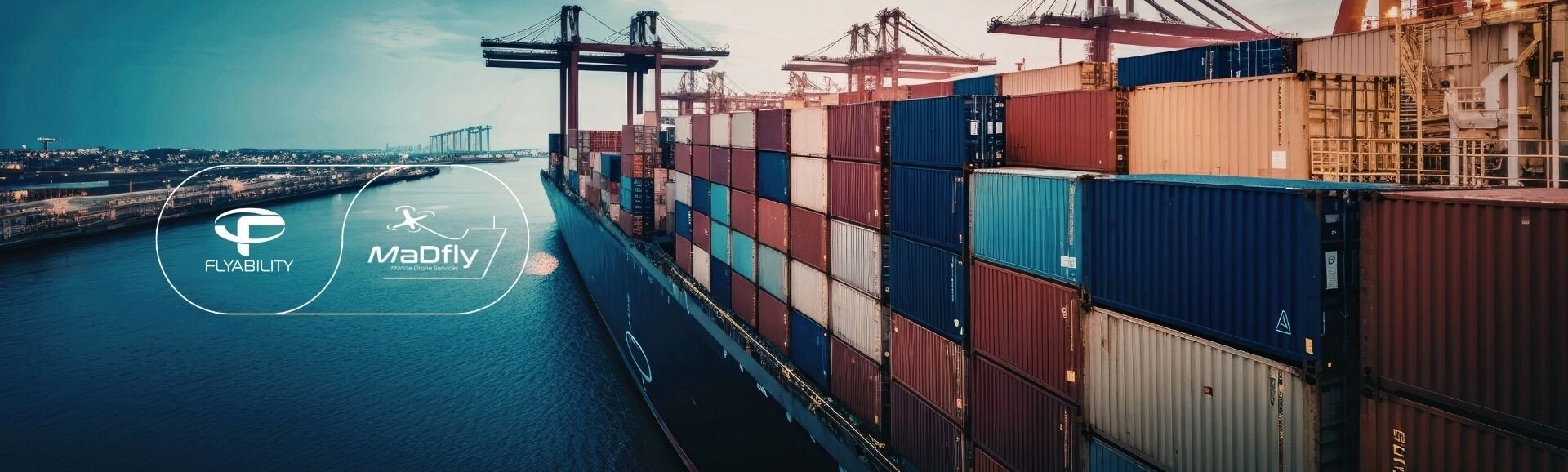 UT Drones used to inspect the tanks of a container ship