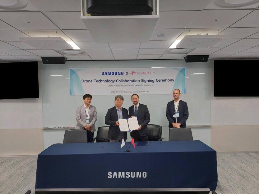 News PR Samsung Flyability MOU