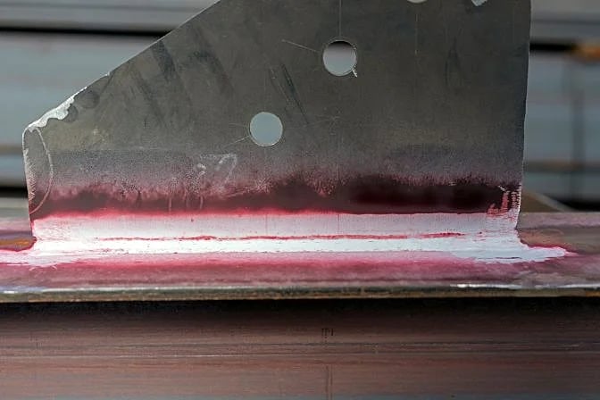 dye-penetrant-weld