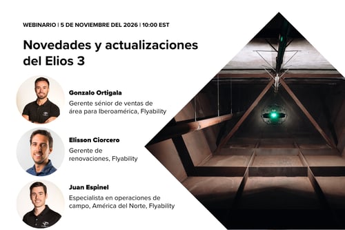 Novedades y actualizaciones del&nbsp;Elios 3 — Flyability webinar