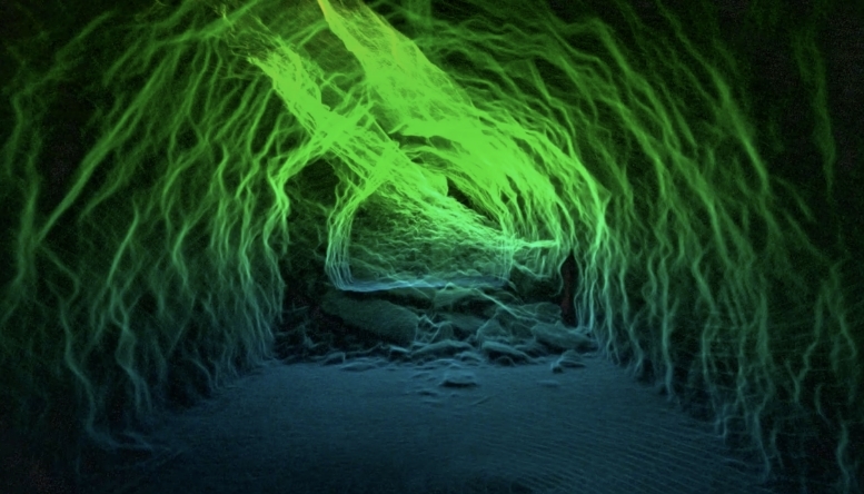 Collapsed tunnel