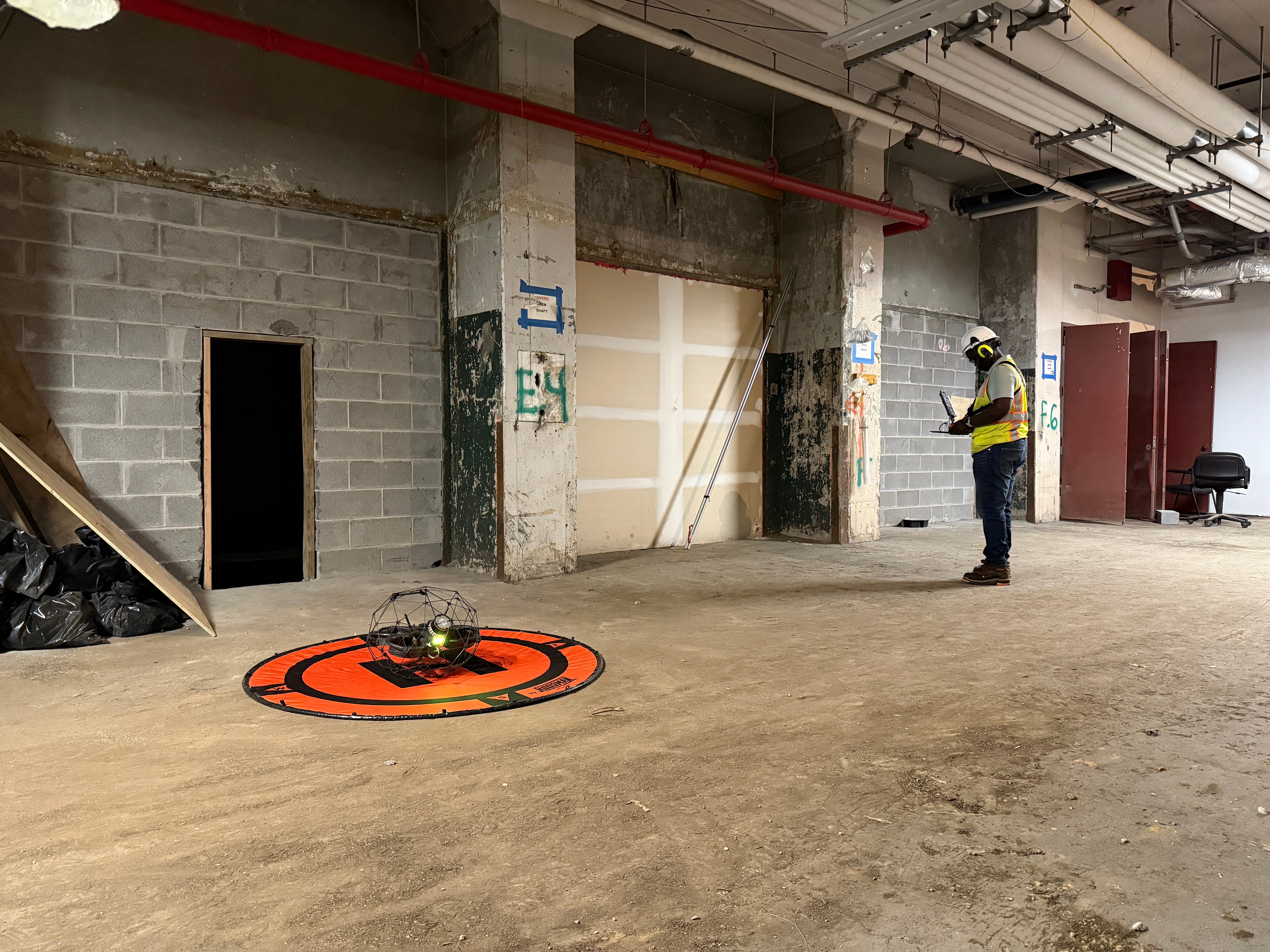 Inspecting Elevator Shafts with the Elios 3 in New york