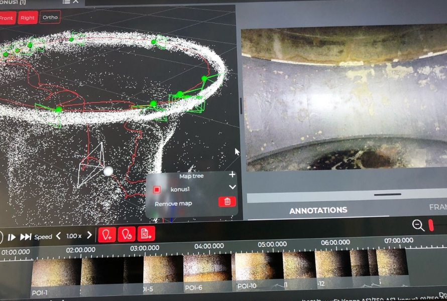 Inspector 3.0 Improves Paper Mill Tank Inspection by Pinpointing the Location of Rust and Pitting