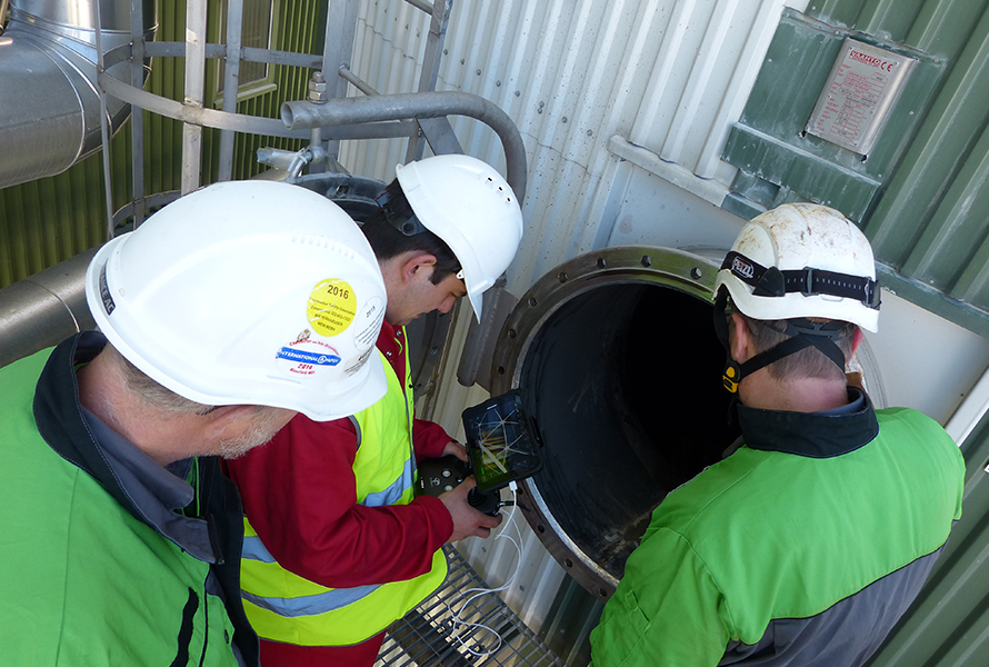 Inspecting a Recovery Boiler with the Elios Indoor Drone: Accessing Hard-to-Reach Places