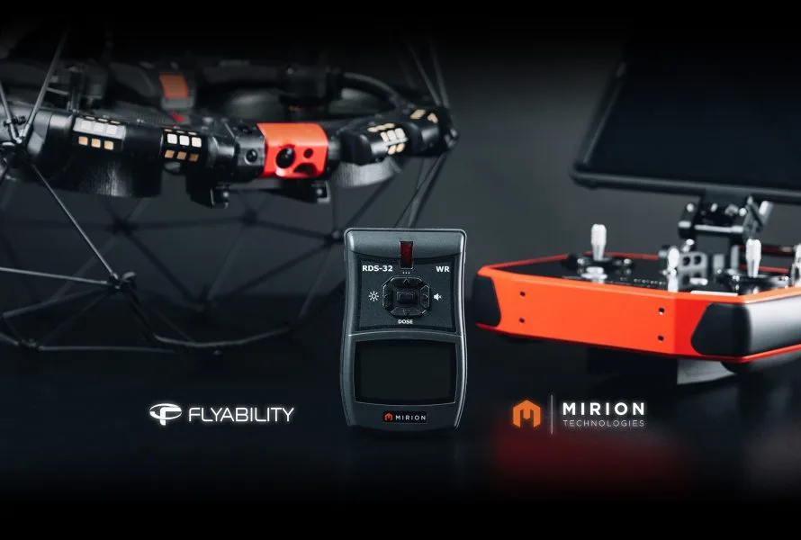 Flyability and Mirion Technologies announce collaboration to support nuclear operators