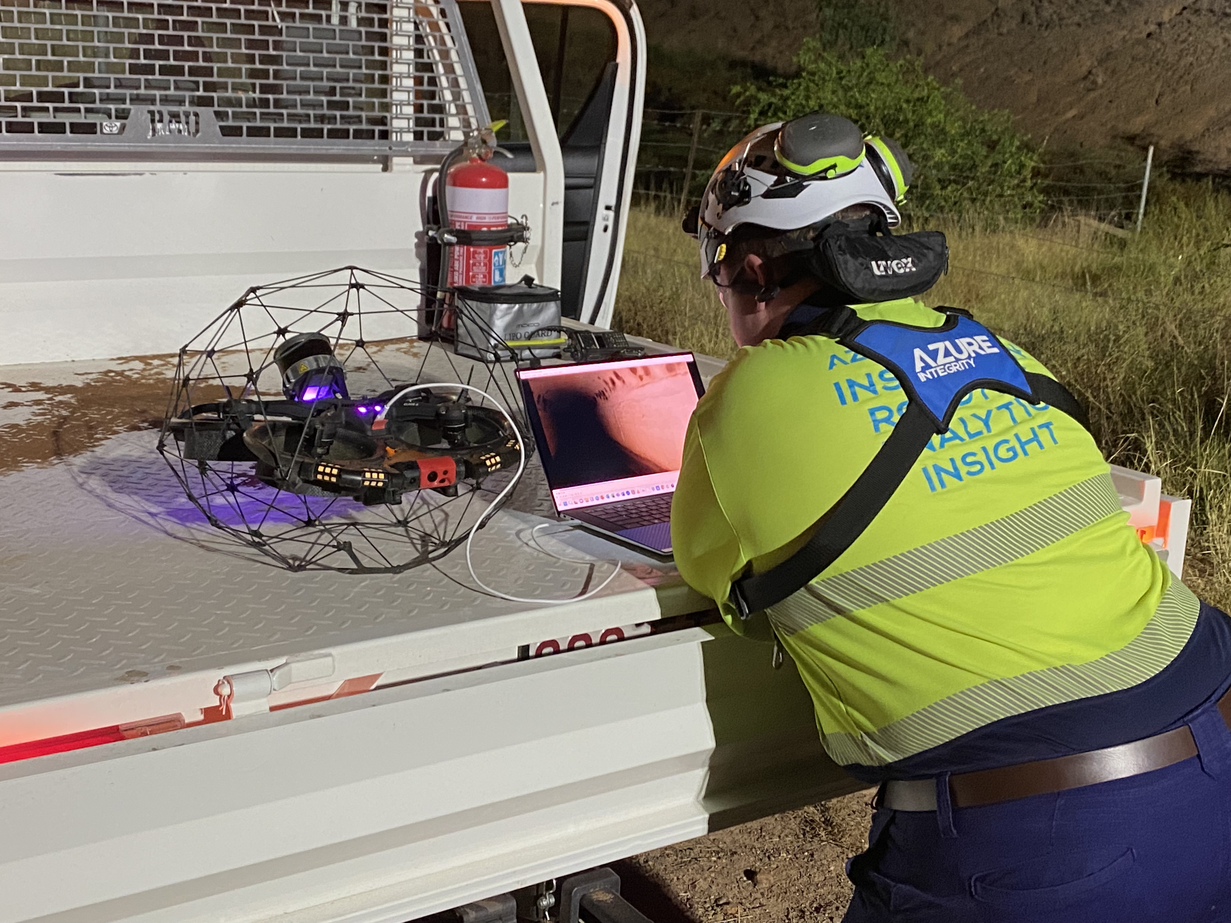 Using the Elios 3 to improve site safety on a mine in Australia
