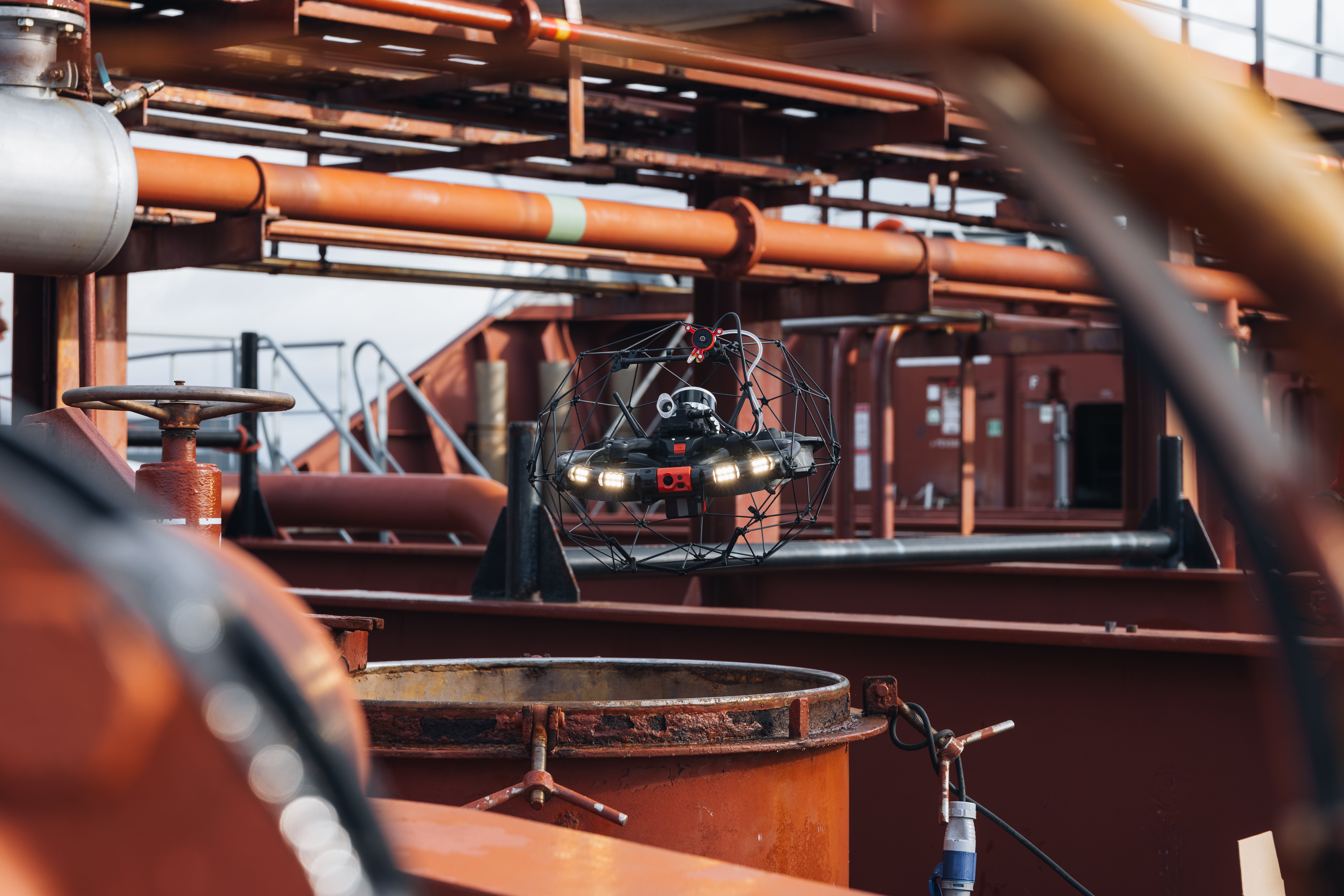 Avoiding 15,000 hours of work at height for hull inspections