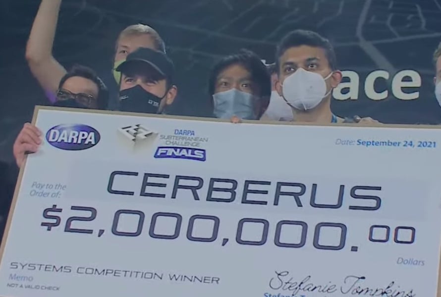 Team CERBERUS wins DARPA Subterranean Challenge, takes home $2 million in prize money
