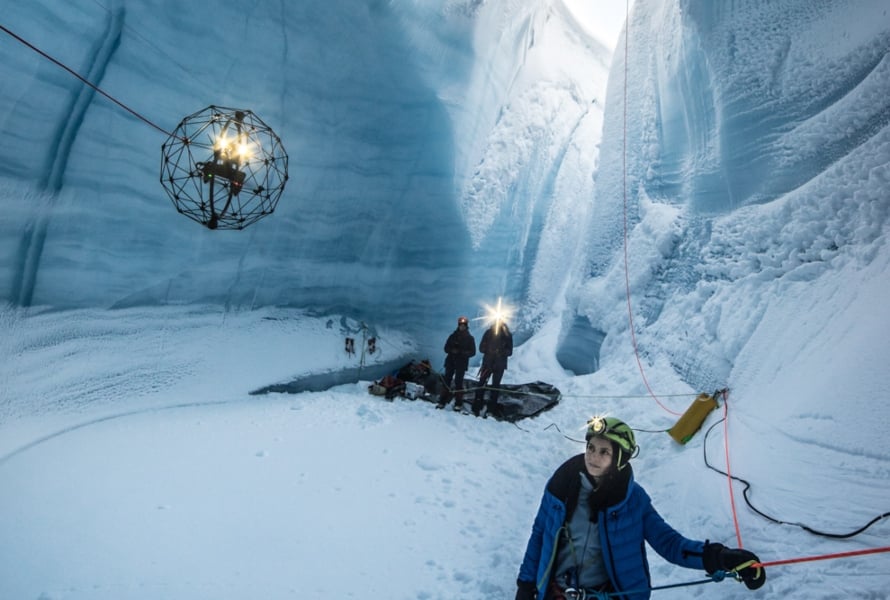 Flyability’s Elios Used to Explore Some of the Deepest Ice Caves in the World