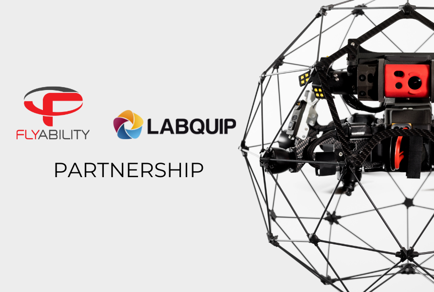 Labquip (Ireland) Limited partners with Flyability to bring world class indoor drones to Ireland and Northern Ireland
