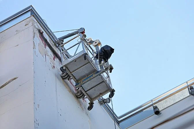 scaffolding-suspended