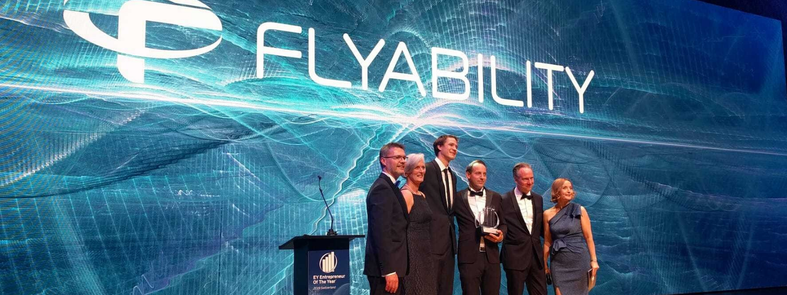 Flyability's founders nominated EY Entrepreneur of the Year