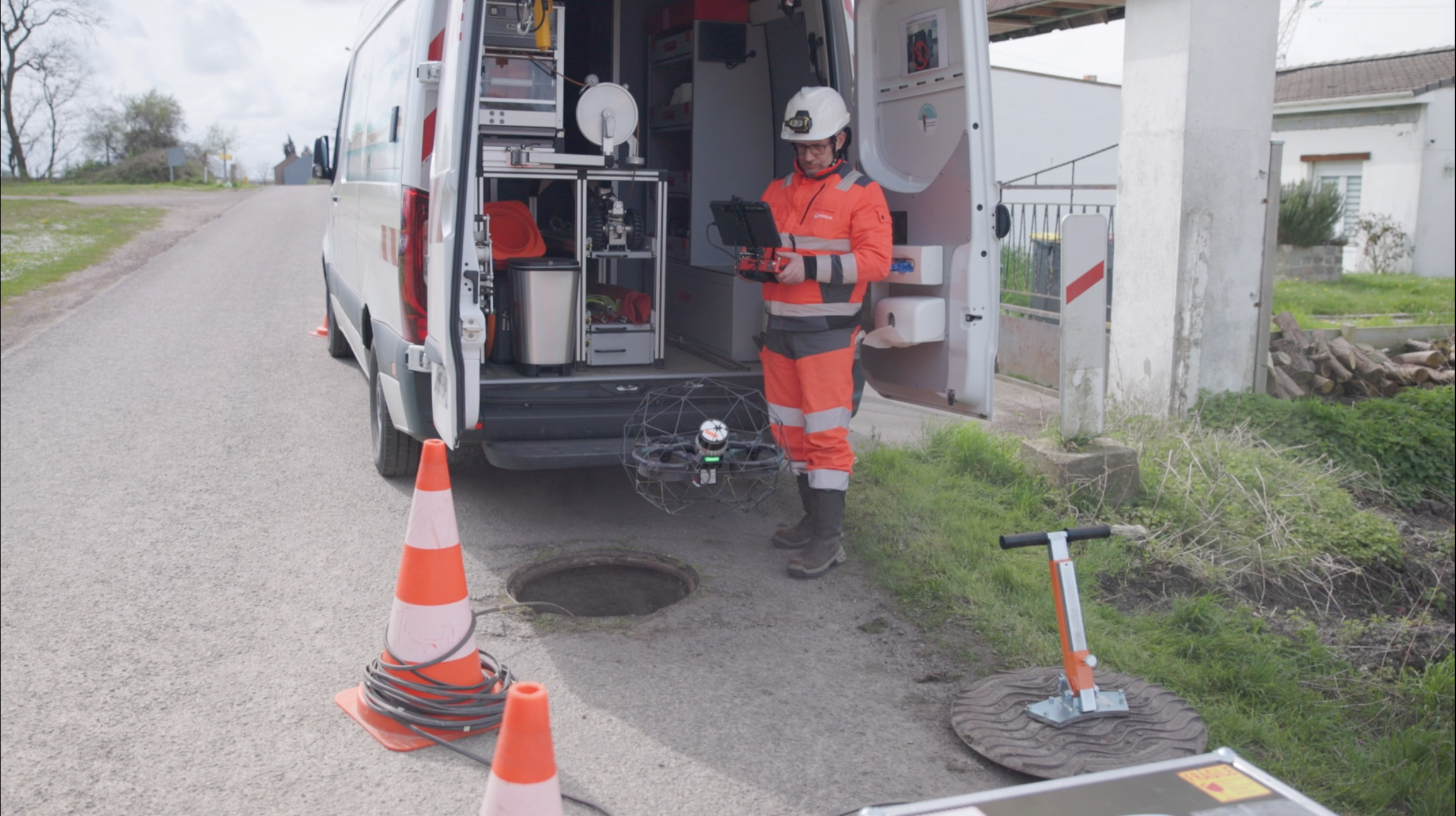 Veolia Water increase safety and efficiency of their inspections with Elios
